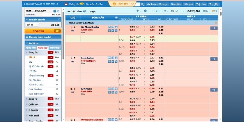 Hướng dẫn tham gia cá cược tại chuyên mục thể thao QH88